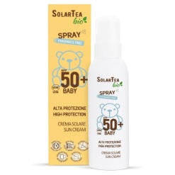 BEMA BABY SOLARTEA Bio Spray" SPF 50+ Stiprios apsaugos purškiama priemonė nuo saulės vaikams, 100ml"