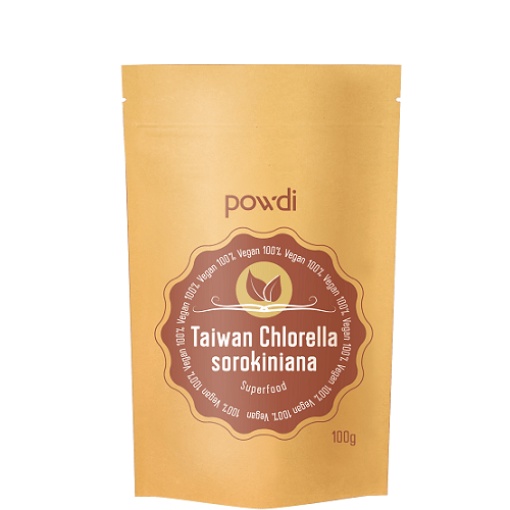 Taiwan Chlorella sorokiniana 100 g (500 tab.), POWDI