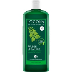 Logona Essential Care dilgėlių šampūnas normaliems plaukams, 500 ml