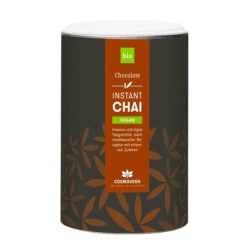 Cosmoveda Chai Vegan Chocolate Ajurvedinė veganiška tirpi prieskonių arbata su kakava, 180g