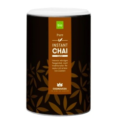 Cosmoveda Chai Latte Pure Ekologiška ajurvedinė tirpi klasikinė arbata su pienu, 180g