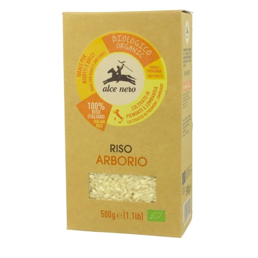 Ryžiai ARBORIO, ekologiški, Alce Nero, 500 g