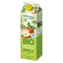 Nefiltruotos obuolių sultys, ekologiškos, Höllinger, 1 l