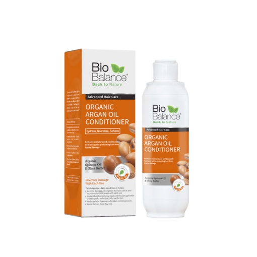 Ekologiškas kondicionierius su argano aliejumi, Bio Balance, 330 ml