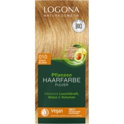 Augaliniai plaukų dažai Golden Blond 010, Logona, 100 g
