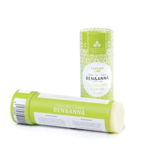 Ben & Anna Pieštukinis dezodorantas su soda Persian Lime 60 g