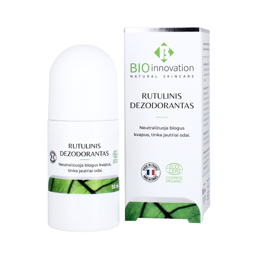 Rutulinis dezodorantas, BioInnovation, 50 ml
